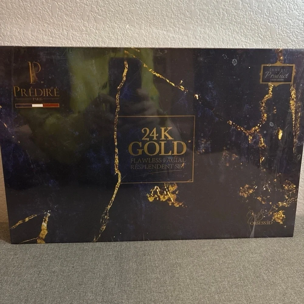 Prédiré 24K Gold Flawless Facial Resplendent Anti-Aging Skincare Set - SEALED!